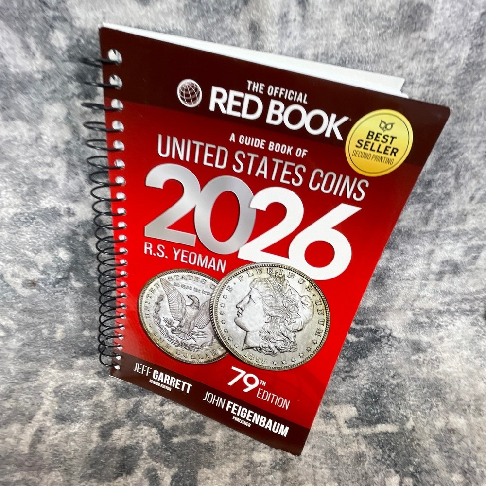 The Official‎ Red Book 2026 US Coins 79th Edition Whitman Guide R.S. Yeoman